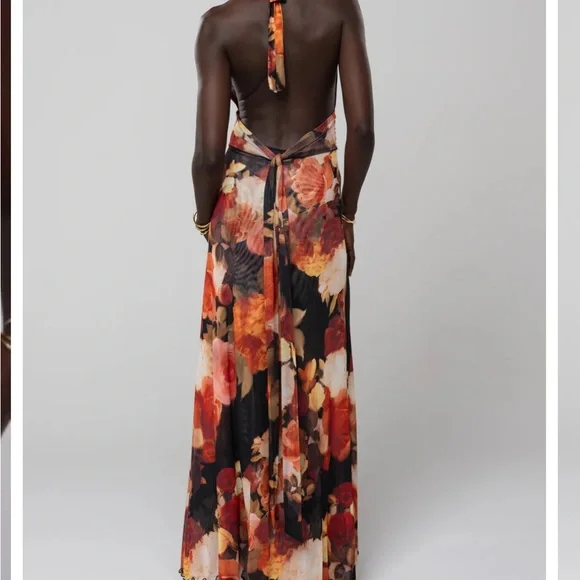 RESA Chelsea Floral Maxi Dress in Muse NWT
